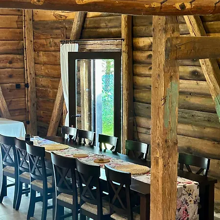 Chalet Mazurska Zagroda - Zabi Rechot - Dom - Stodola - Jacuzi-sauna Worliny