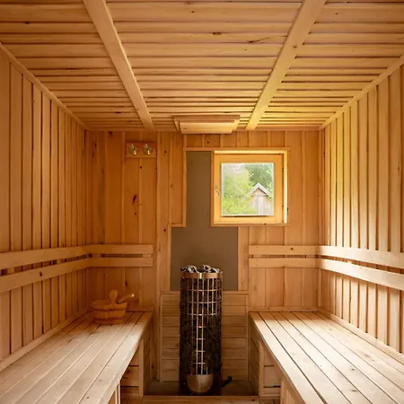 Mazurska Zagroda - Zabi Rechot - Dom - Stodola - Jacuzi-sauna Chalet Worliny