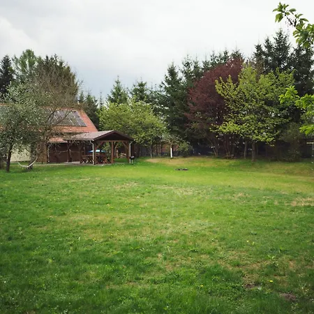 Chalé Mazurska Zagroda - Zabi Rechot - Dom - Stodola - Jacuzi-sauna Worliny