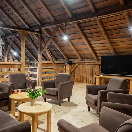 Chalet Mazurska Zagroda - Zabi Rechot - Dom - Stodola - Jacuzi-sauna Worliny