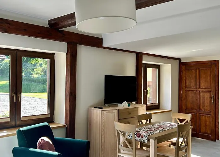 Horská chata Mazurska Zagroda - Zabi Rechot - Dom - Stodola - Jacuzi-sauna Worliny